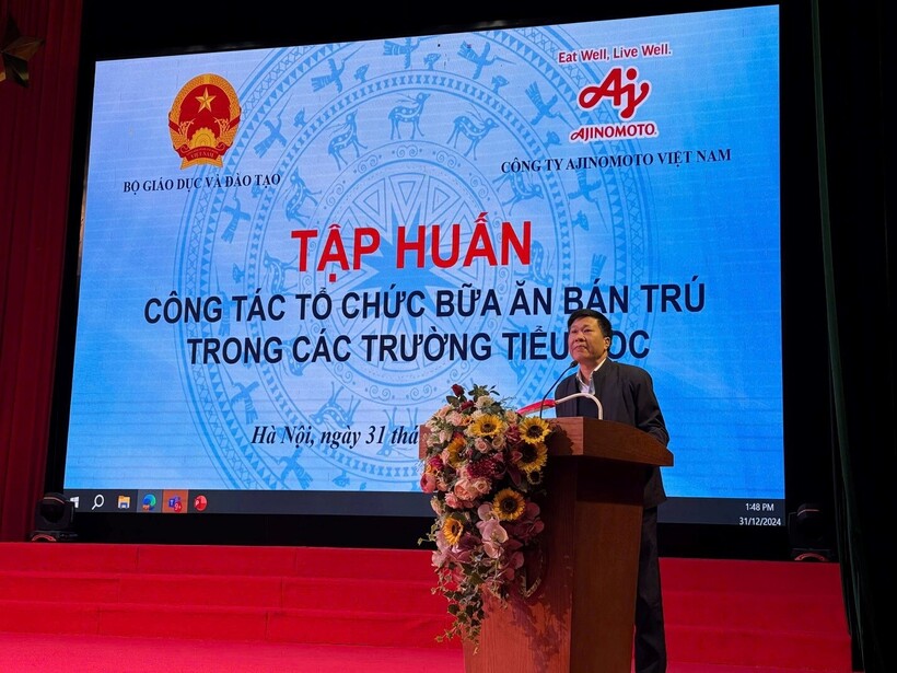 Ông Nguyễn Nho Huy – Phó Vụ trưởng Vụ Giáo dục Thể chất, Bộ GDĐT.