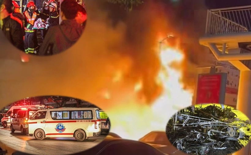 Cao Văn Hùng phóng hỏa đốt quán cà phê khiến 11 người thiệt mạng, 7 người bị thương. (Ảnh: VOV)