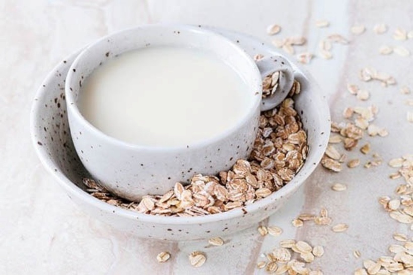Loại sữa này dễ tiêu hóa, ít chất béo bão hòa, ít đường và không chứa chất gây hại cho cơ thể. Ảnh minh họa.