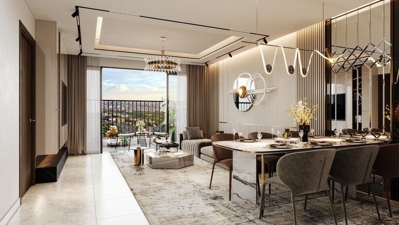 Hanoi Melody Residences: Căn hộ 2PN+1 khiến khách hàng chốt ngay - 2