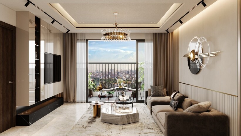 Hanoi Melody Residences: Căn hộ 2PN+1 khiến khách hàng chốt ngay - 4