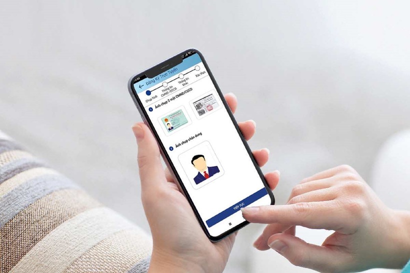 Sacombank triển khai công nghệ định danh điện tử. Ảnh minh họa