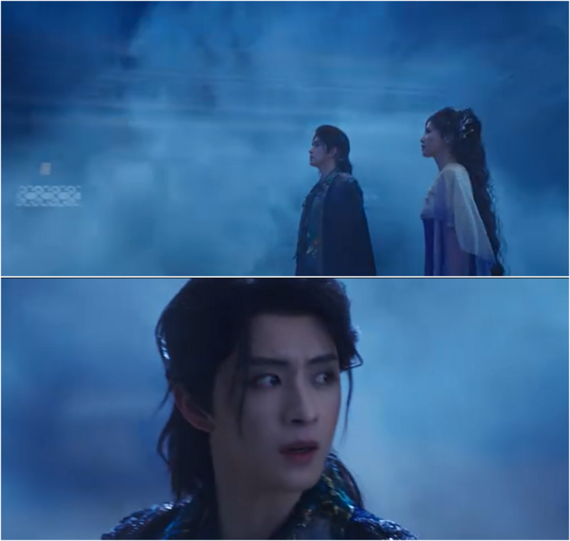 Khói trắng dần bao phủ khắp nơi, Phạn Việt lo lắng vì Bạch Thước đột nhiên biến mất.