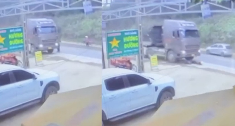 Hiện trường xảy ra vụ tai nạn. Ảnh: Báo Giao thông.