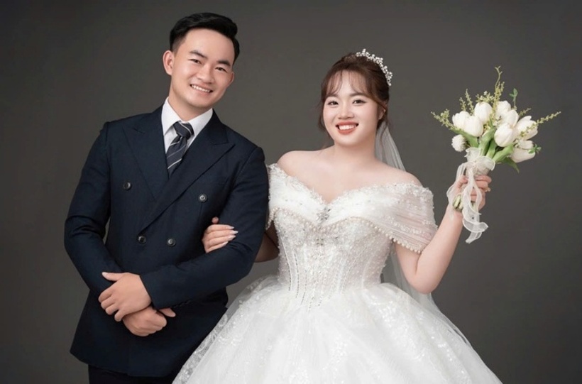 Thùy Dương và Bá Định có 6 tháng yêu nhau trước khi về chung một nhà. Ảnh: Vietnamnet.