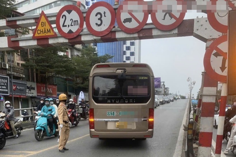 Hiện trường xảy ra vụ tai nạn. Ảnh: Vietnamnet.