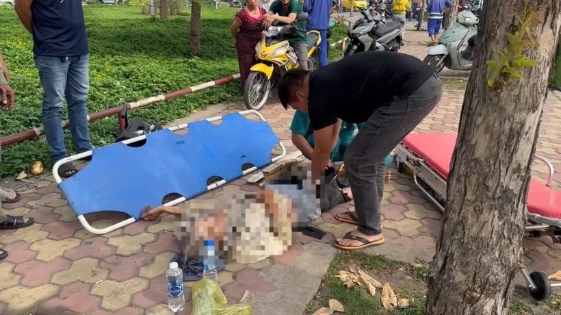 Hiện trường xảy ra vụ việc. Ảnh: Báo Công lý.