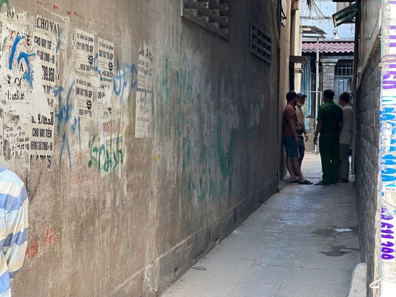 Căn phòng trọ năm bên trong con hẻm. (Ảnh: CAND)