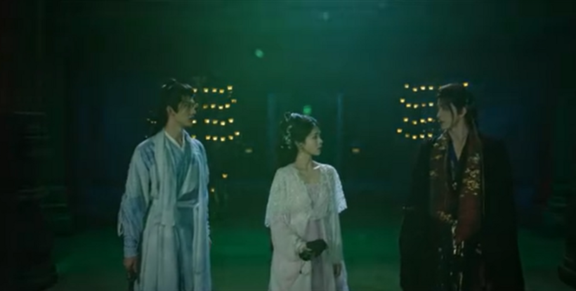 Bạch Thước, Phạn Việt và Trùng Chiêu tiến vào khung cảnh thứ ba của đá Vô Niệm.