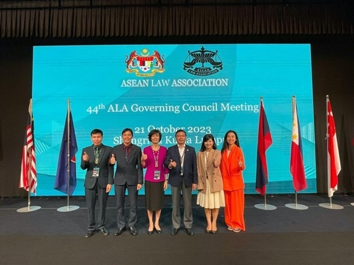 Đoàn đại biểu Hội Luật gia Việt Nam tham dự Đại hội đồng Hiệp hội Luật gia Đông Nam Á lần thứ 14, năm 2023.