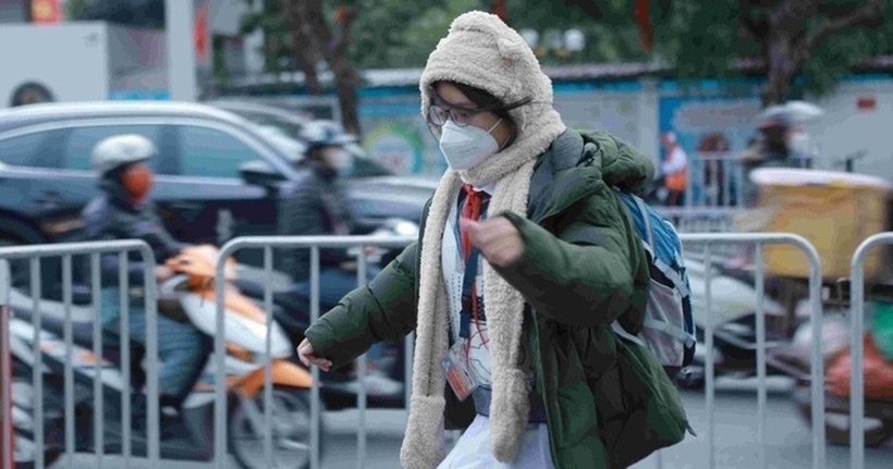 Dự báo, khu vực Hà Nội, từ ngày 11-13/1, trời rét đậm. Nhiệt độ thấp nhất trong đợt không khí lạnh này phổ biến 9-12 độ. Ảnh minh họa