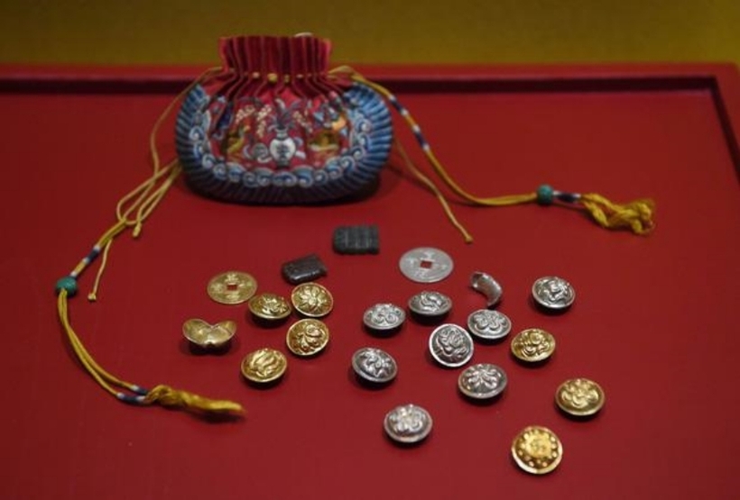 "Hà bao" dùng để lì xì ngày xưa. Ảnh minh họa