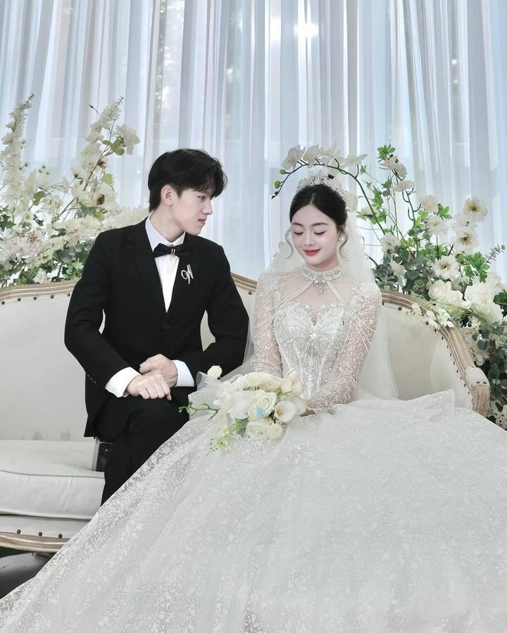 Ngân và chồng đã trải qua 6 năm yêu đương, trước khi quyết định về chung một nhà. Ảnh: VTC News.