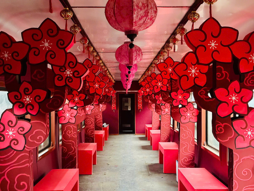 Hành khách có vé tàu đi trên “Chuyến tàu Xuân” sẽ được tham gia nhiều trải nghiệm thú vị, hấp dẫn trên suốt hành trình