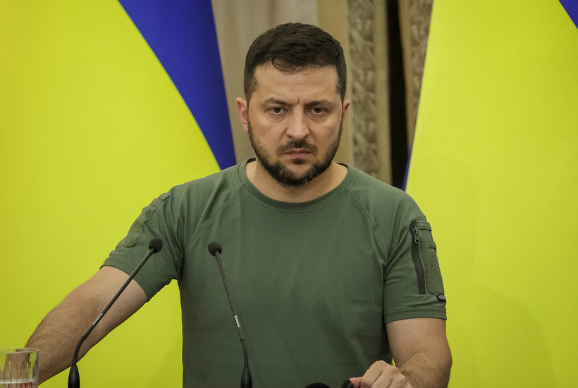 Tổng thống Ukraine Volodymyr Zelensky. Ảnh: Reuters