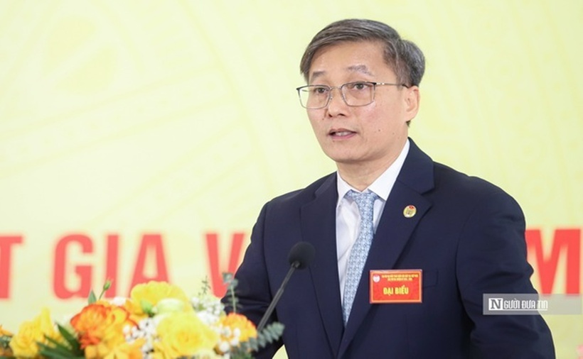 Ông Nguyễn Khánh Ngọc - Chủ tịch Hội Luật gia Việt Nam khóa XIV. (Ảnh: Hữu Thắng)