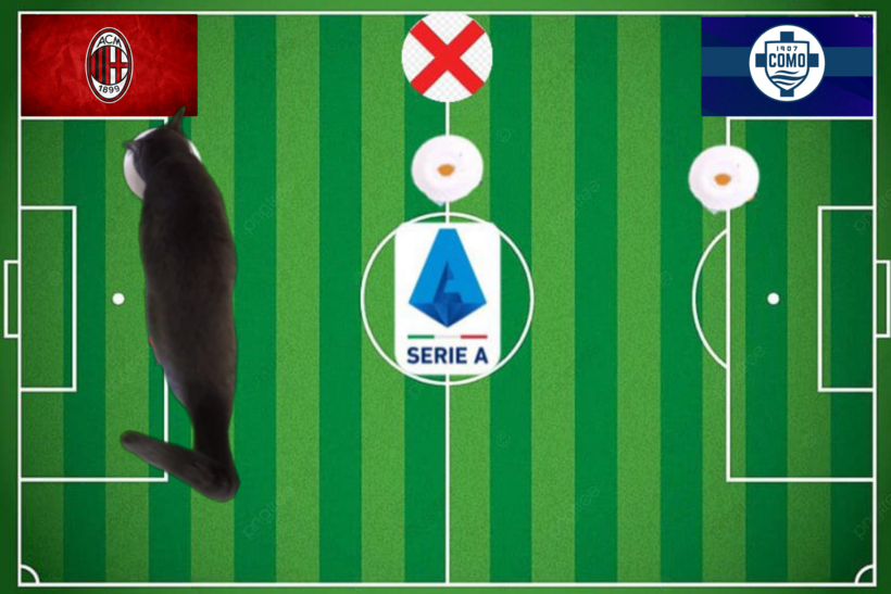 Mèo tiên tri dự đoán kết quả trận Como vs Milan
