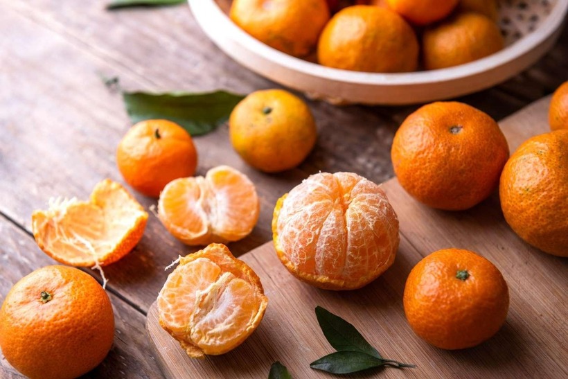 Trong các loại trái cây họ cam, quýt chứa hàm lượng acid citric tương đối cao.