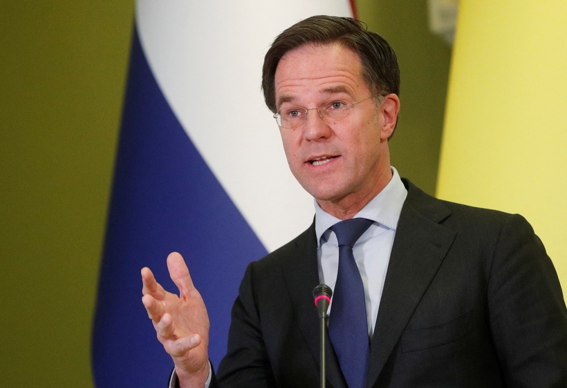 Tổng thư ký Tổ chức Hiệp ước Bắc Đại Tây Dương (NATO) Mark Rutte. Ảnh: Reuters