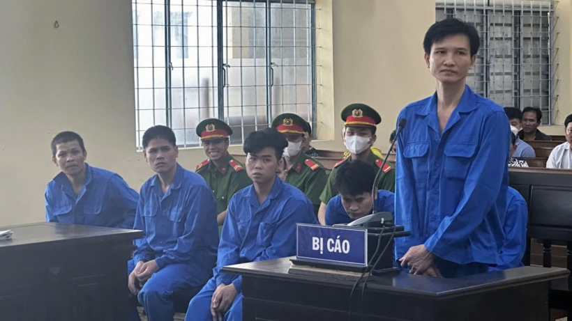Các bị cáo tại phiên sơ thẩm. Ảnh: VietNamNet