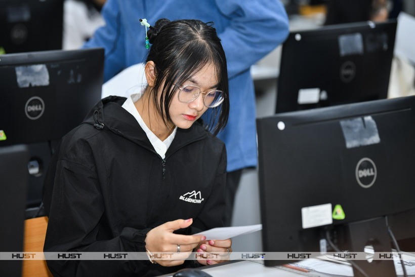 Thí sinh tham dự kỳ thi đánh giá tư duy đợt 1 năm 2024 (12/2023). (Ảnh: CCDK)