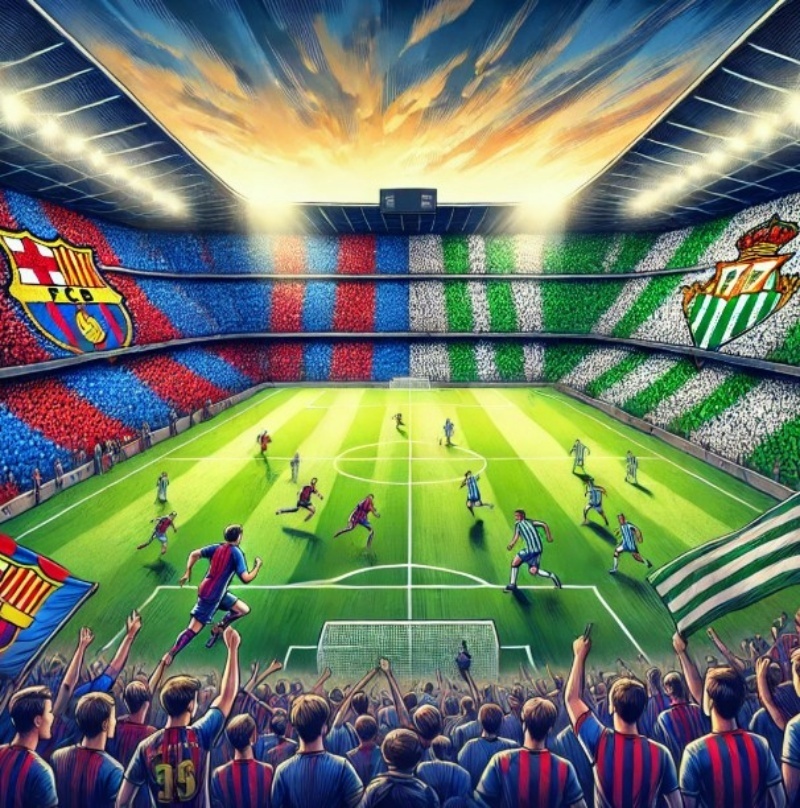 Dự đoán kết quả trận Barca vs Betis, Cúp Nhà Vua TBN 3h ngày 16/1: Hủy diệt Betis.