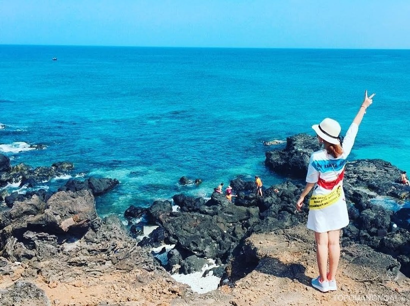 Đảo Lý Sơn nổi tiếng với vẻ đẹp hoang sơ, hùng vĩ