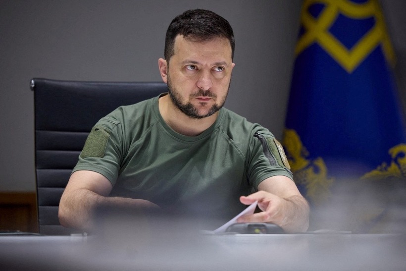 Tổng thống Volodymyr Zelensky. Ảnh: Reuters