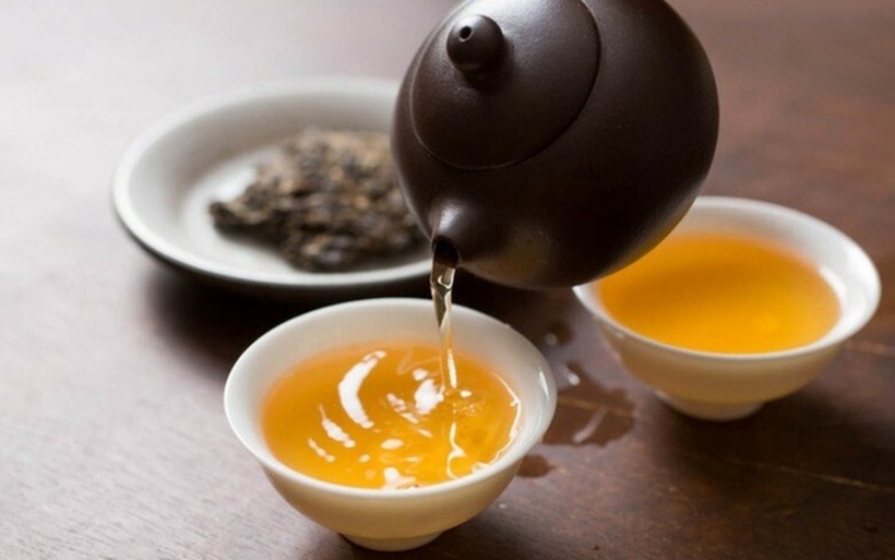 Trà đặc chứa hàm lượng caffeine cao. Ảnh minh họa