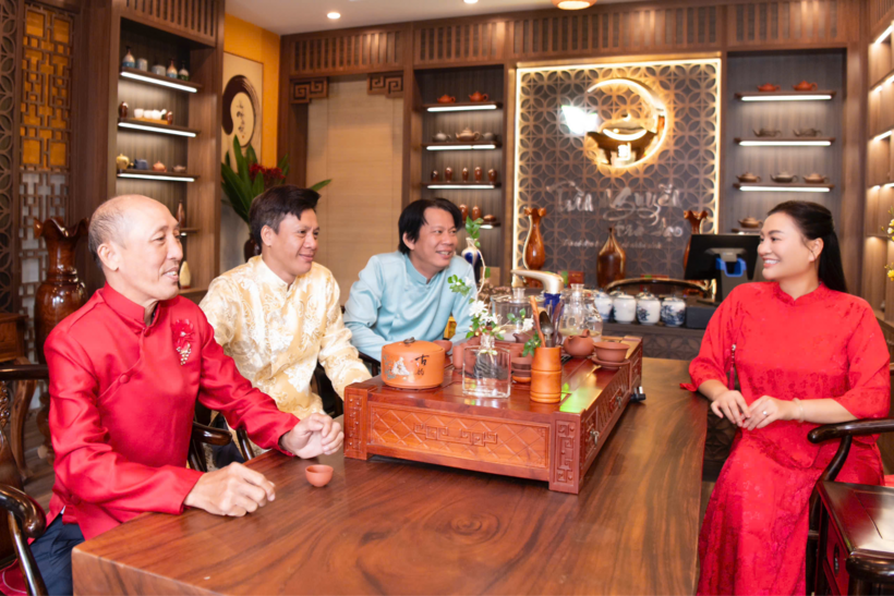 Nét độc đáo, tinh tế trong không gian nghệ thuật thưởng trà - 1