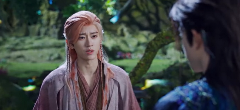 Mộ Cửu quyết định hy sinh bản thân để cứu cây tình, bảo vệ Bạch Thước.