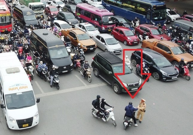 Nút giao thông Thanh Xuân sẽ tổ chức lại giao thông và thực hiện xử phạt trực tiếp và nguội từ 18/1. (Ảnh: Tiền phong)