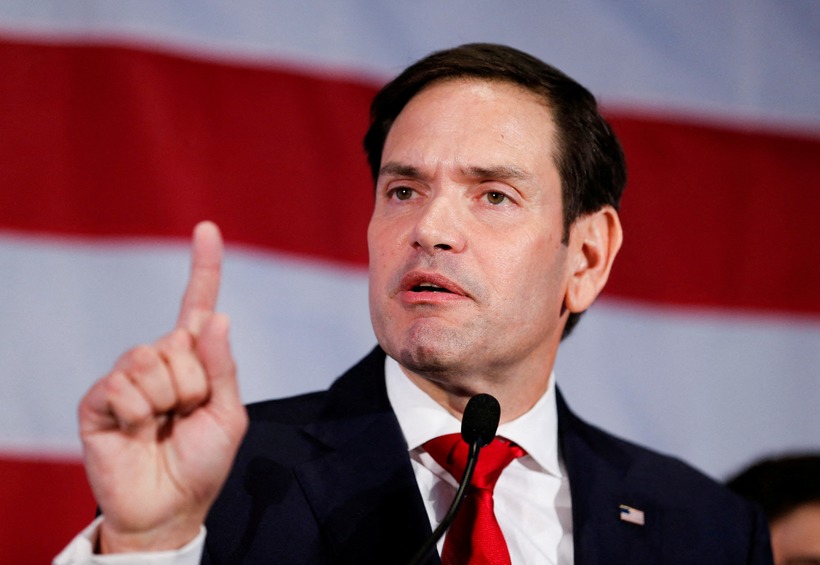 Thượng nghị sĩ Marco Rubio, người được Tổng thống đắc cử Donald Trump đề cử làm Ngoại trưởng Mỹ. Ảnh: Reuters