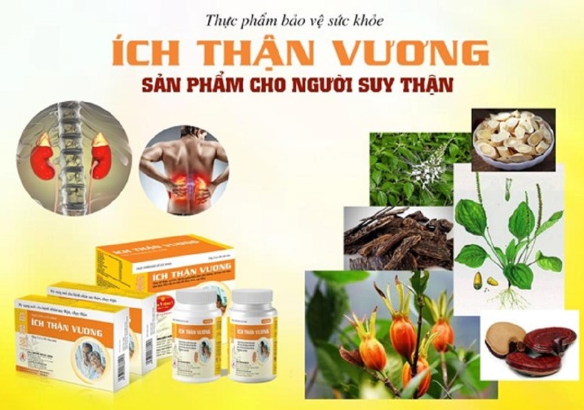 Ích Thận Vương hỗ trợ điều trị suy thận hiệu quả