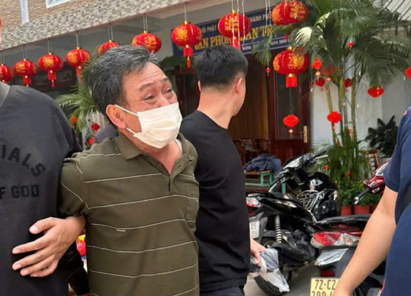 Nghi phạm Vũ Văn Vương trong vụ 4 người trong gia đình tử vong tại Hà Nội. Ảnh: CACC