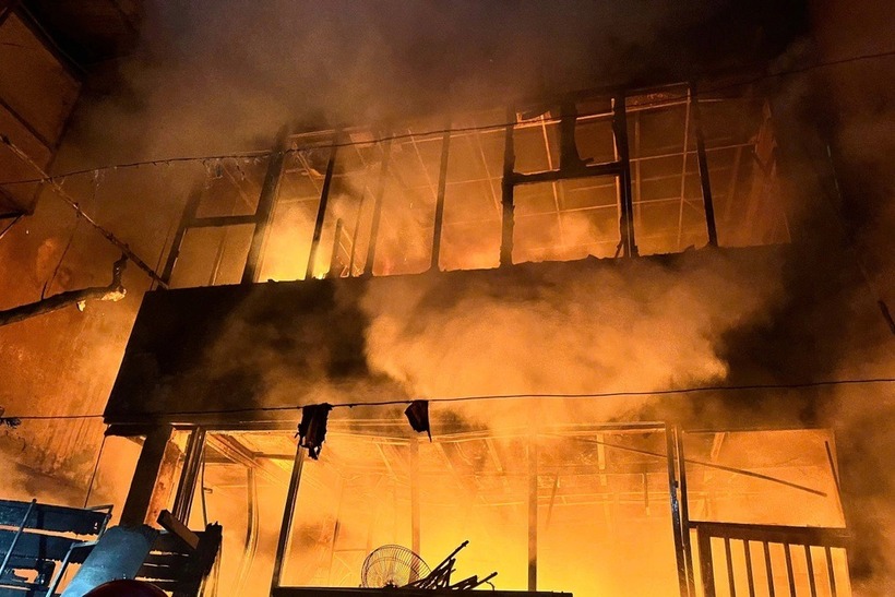 Căn nhà xảy ra sự việc. (Ảnh: Công an)