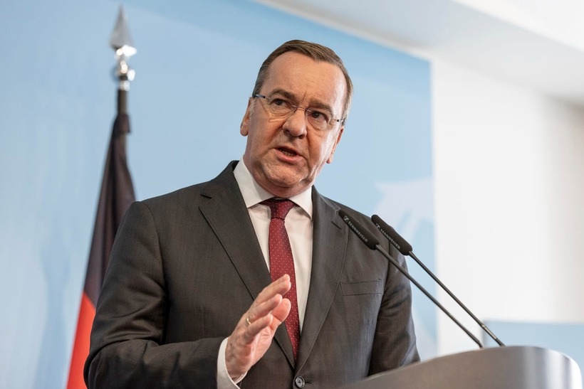 Bộ trưởng Quốc phòng Đức Boris Pistorius. Ảnh: Reuters