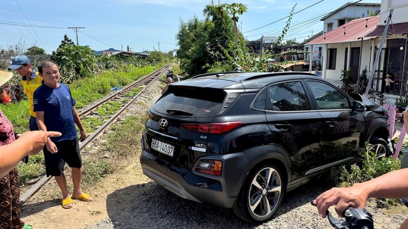 Hiện trường vụ tai nạn. (Ảnh: Báo Bình Thuận)