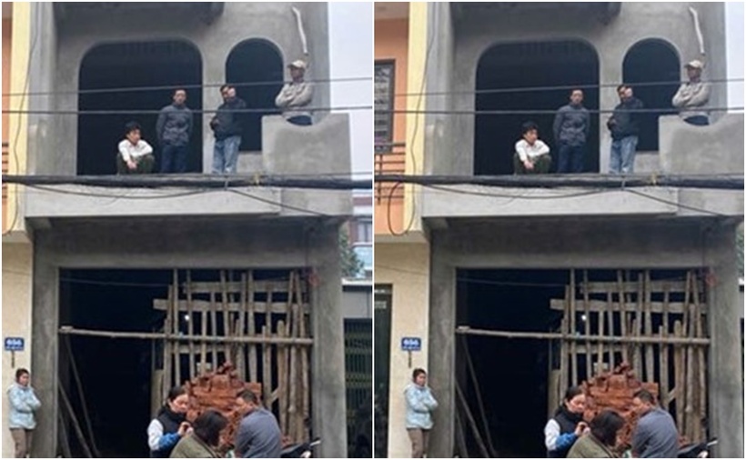 Khu vực phát hiện thi thể ông Đ.X.H. (Ảnh: NLĐ)