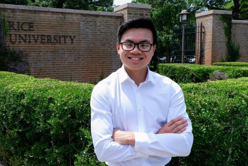 Nguyễn Nhật Quang, cựu sinh viên ngành Khoa học Máy tính tại Đại học Rice (Mỹ).