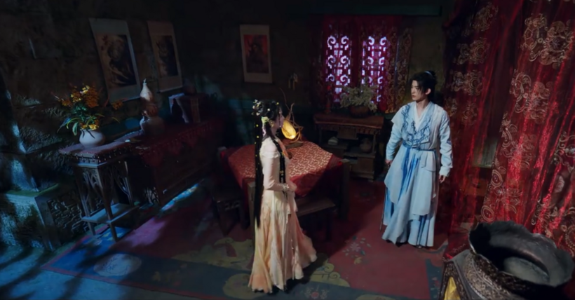 Bạch Thước (thực chất là Loạn Chu) cố kích động Trùng Chiêu ra tay.