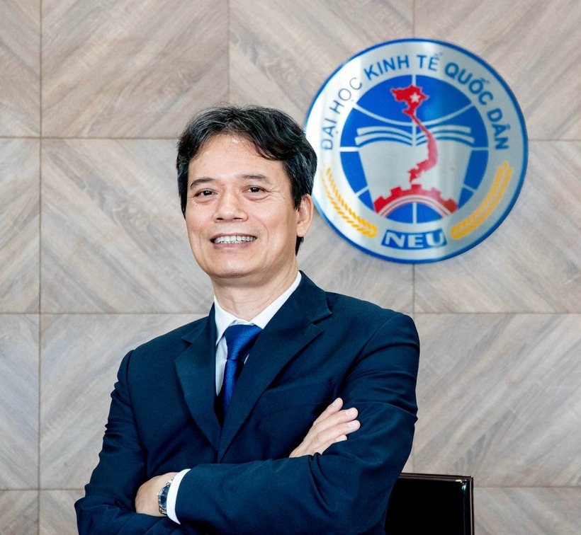 GS.TS Phạm Hồng Chương, Hiệu trưởng Đại học Kinh tế Quốc dân.