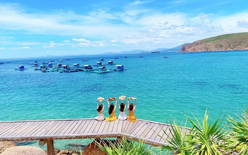 Hòn Khô là điểm đến lý tưởng cho những ai yêu thích thiên nhiên