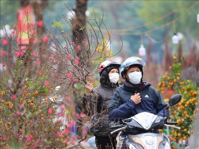 Nhiệt độ thấp nhất trong đợt không khí lạnh này tại Hà Nội phổ biến 9-12 độ. Ảnh minh họa: TTXVN