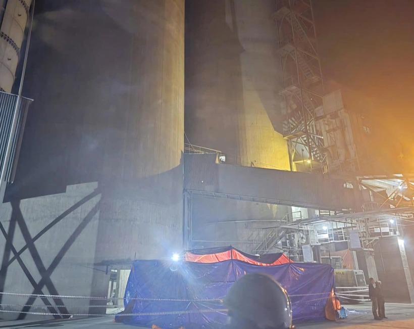 Khu vực hiện trường vụ tai nạn khiến 3 người tử vong. Ảnh: Dân trí