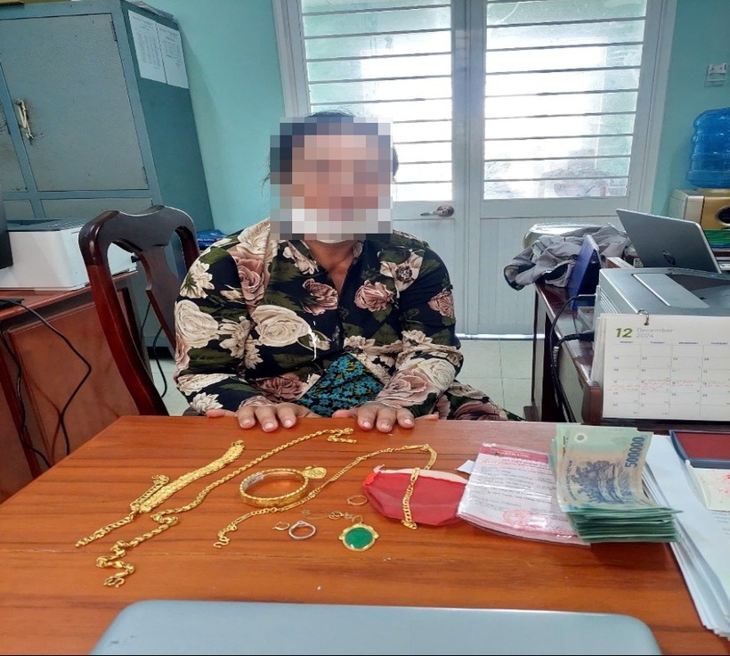 Đối tượng Trương Thị Thảo. (Ảnh: Công an tỉnh Kiên Giang)