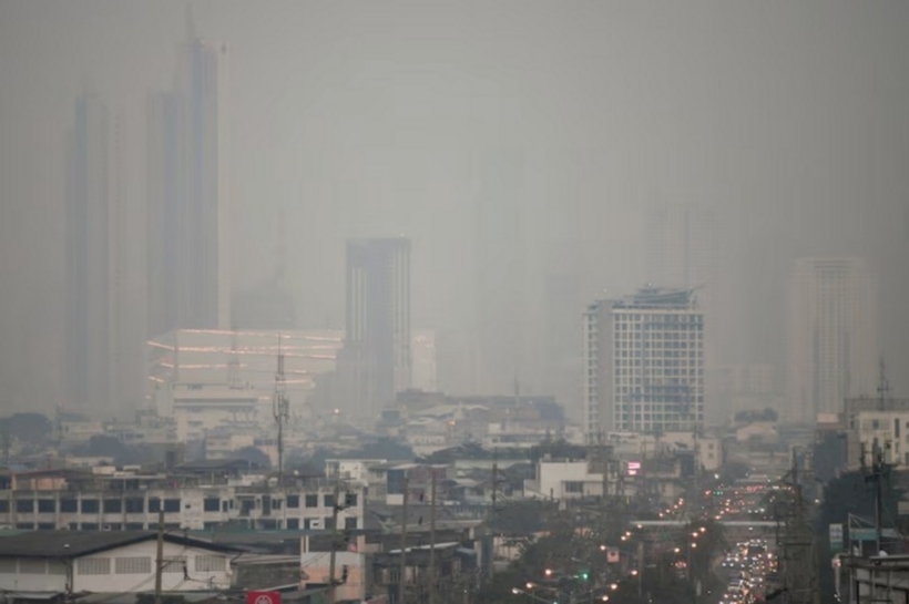 Bangkok (Thái Lan) đang được xếp hạng là thành phố lớn ô nhiễm thứ 7 thế giới theo công cụ giám sát chất lượng không khí IQAir. Ảnh: Reuters