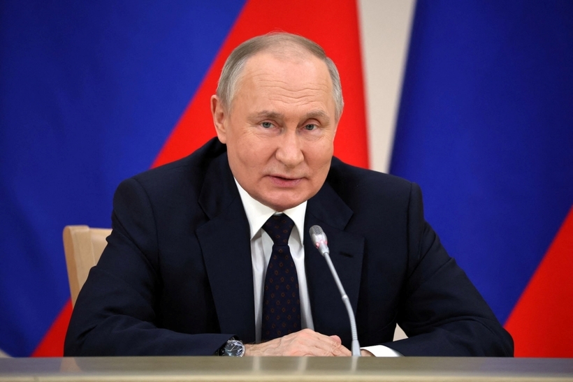 Tổng thống Nga Vladimir Putin. Ảnh: Reuters