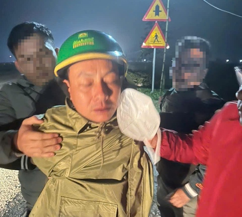 Nghi phạm vụ nổ súng ở Hà Tĩnh. Ảnh: Báo Giao thông