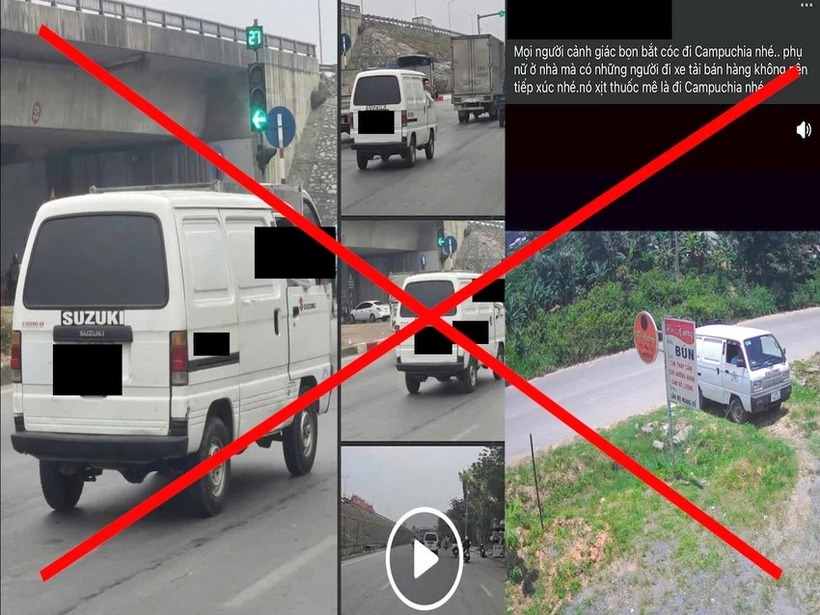 Công an tỉnh Tây Ninh bác tin đồn bắt cóc trẻ em. (Ảnh: Pháp luật TP.HCM)